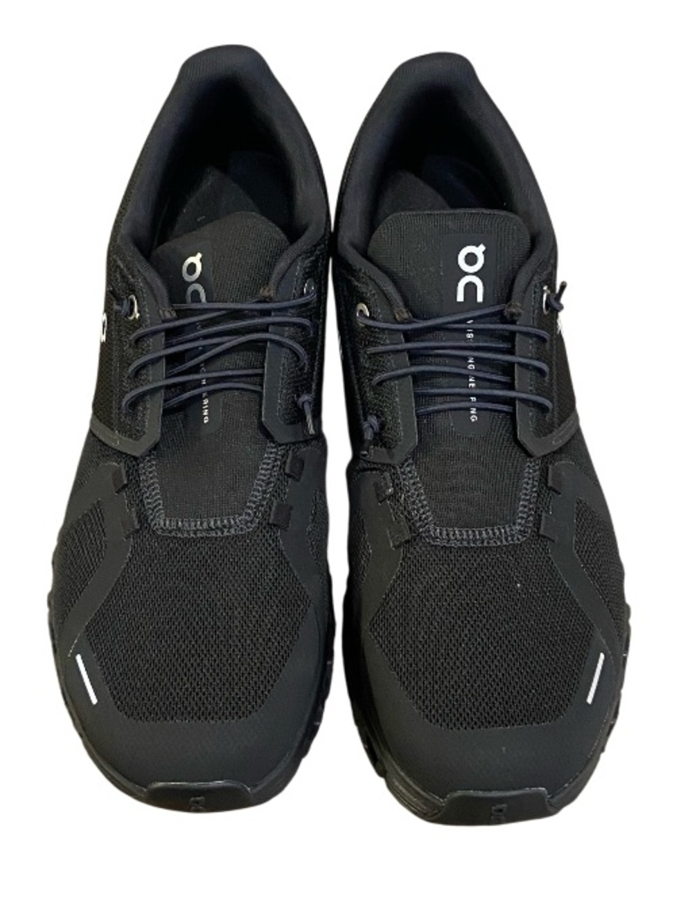 On Cloud 6 Running Shoes All Black Lightweight Athletic Sneakers Women 12 NWT - Picture 2 of 10